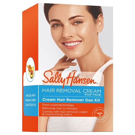 sally hansen facial hair removal cream|Sally Hansen Hair Remover Kit, 1 Count (Package。